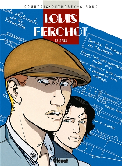 Louis Ferchot 02, Le fusil Frank Giroud ill. par Courtois