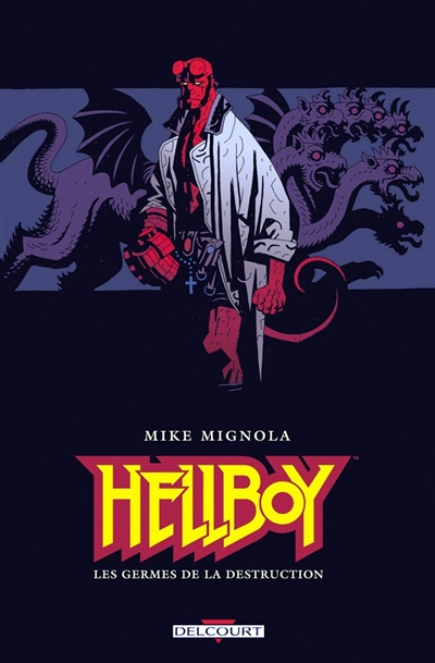 Hellboy 01 Les germes de la destruction scénario Mike Mignola et John Byrne dessin Mike Mignola introd. Robert Bloch trad. de l'américain Franck Reichert