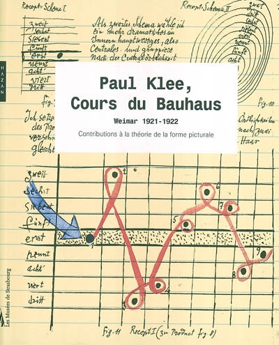 Paul Klee, cours du Bauhaus Weimar 1921-1922 contributions à la théorie de la forme picturale [présenté par Rainer K. Wick] trad. de l'allemand par Claude Riehl