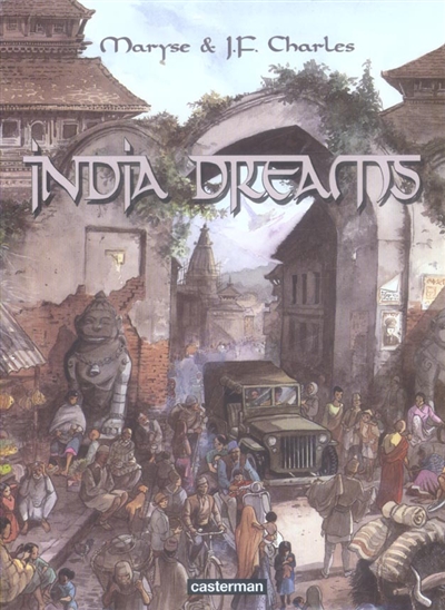 India dreams 05, Trois femmes illustrations, Jean-François Charles textes, Maryse Charles