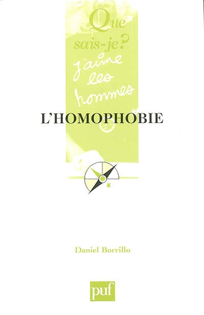 L'homophobie Daniel Borrillo,...