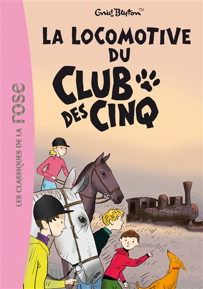 La locomotive du Club des cinq Enid Blyton illustrations, Frédéric Rébéna