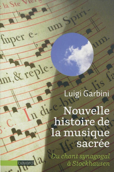 Nouvelle histoire de la musique sacrée du chant synagogal à Stockhausen Luigi Garbini traduit de l'italien par Pierre-Emmanuel Dauzat