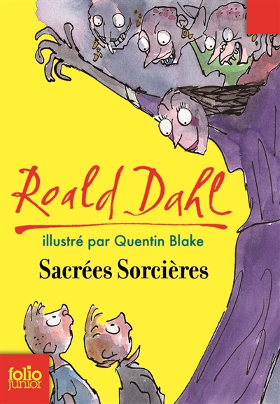 Sacrées sorcières Roald Dahl ill. de Quentin Blake trad. de l'anglais par Marie-Raymond Farré