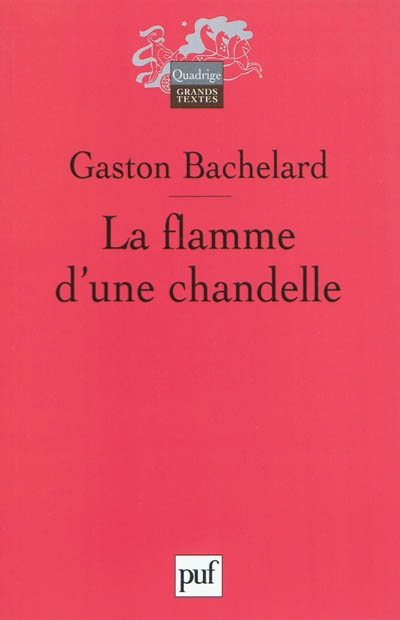 La flamme d'une chandelle Gaston Bachelard