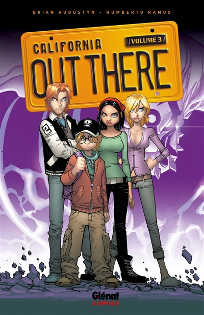 Out there Volume 3 scénario, Brian Augustyn dessin, Humberto Ramos couleur, Studio F, Edgar Delgado