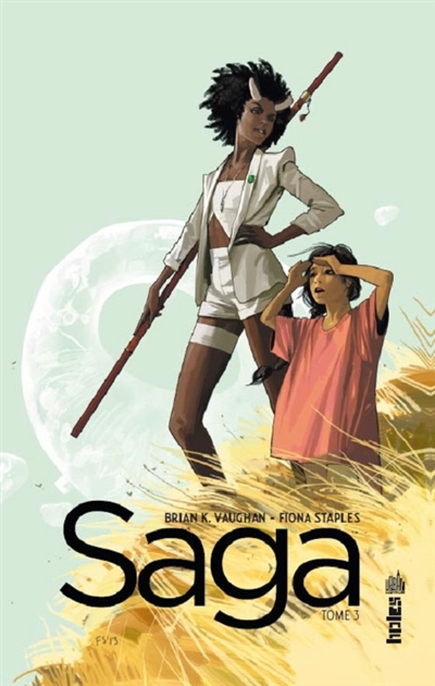 Saga Tome 3 scénario, Brian K. Vaughan dessin & couleur, Fiona Staples