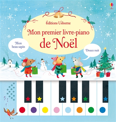 Mon premier livre-piano de Noël Sam Taplin, Matt Durber, Véronique Duran