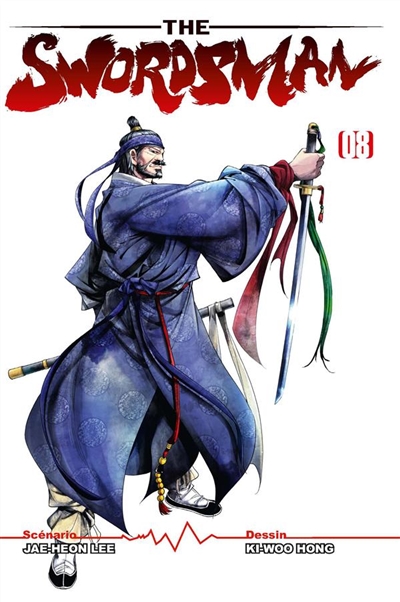 The swordsman 8 scénario, Lee Jae-heon dessin, Hong Ki-woo