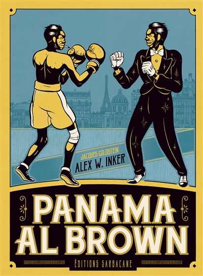 Panama Al Brown l'énigme de la force scénario, Jacques Goldstein scénario et dessin, Alex W. Inker