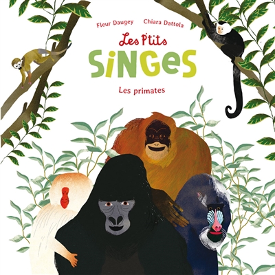 Les p'tits singes les primates Fleur Daugey, Chiara Dattola