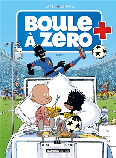 Goal ! dessins, Ernst scénario, Zidrou couleurs, Laurent Carpentier