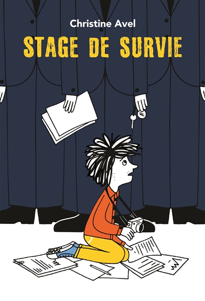 Stage de survie Christine Avel illustré par Arnaud Boutin