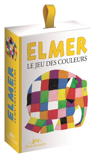 Elmer le jeu des couleurs d'après l'univers de David McKee