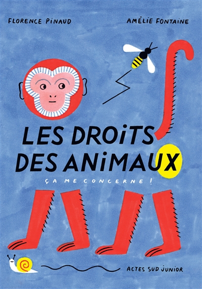 Les droits des animaux, ça me concerne Florence Pinaud illustrations Amélie Fontaine