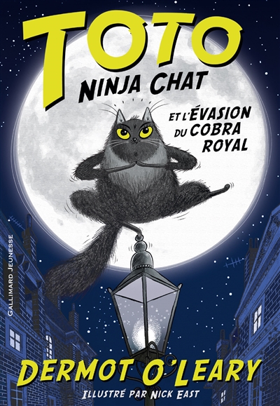Toto ninja chat et l'évasion du cobra royal Dermot O'Leary traduit de l'anglais (Royaume-Uni) par Karine Chaunac illustré par Nick East