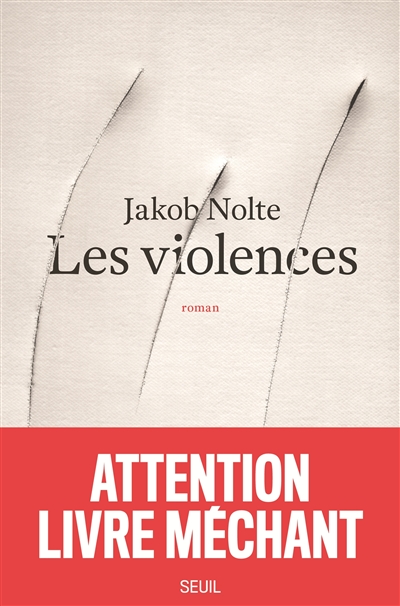 Les violences roman Jakob Nolte traduit de l'allemand par Alexandre Pateau