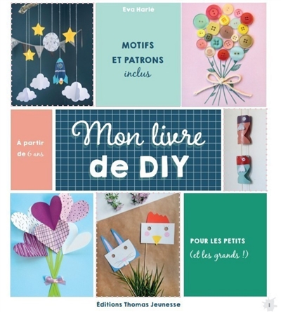Mon livre de DIY avec mes petites mains... pour les petits (et les grands !) Eva Harlé