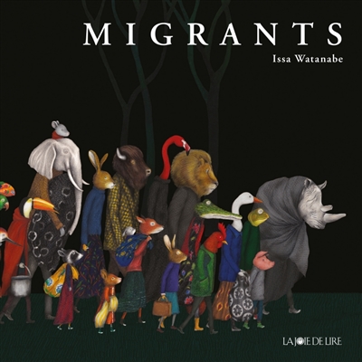 Migrants illustrations Issa Watanabe
