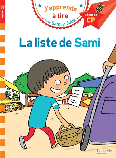 La liste de Sami niveau 1, début de CP illustrations Thérèse Bonté