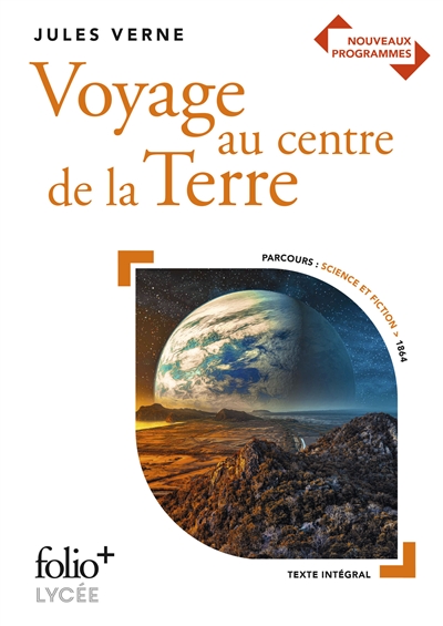 Voyage au centre de la Terre bac 2021 Jules Verne dossier par Zoë Commère vignettes par Riou