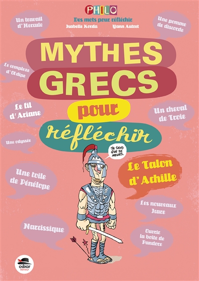Mythes grecs pour réfléchir Isabelle Korda illustrations de Yann Autret