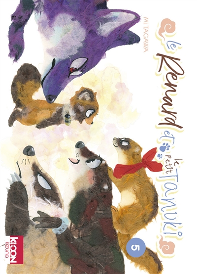 Le renard et le petit tanuki 5 Mi Tagawa traduction Géraldine Oudin